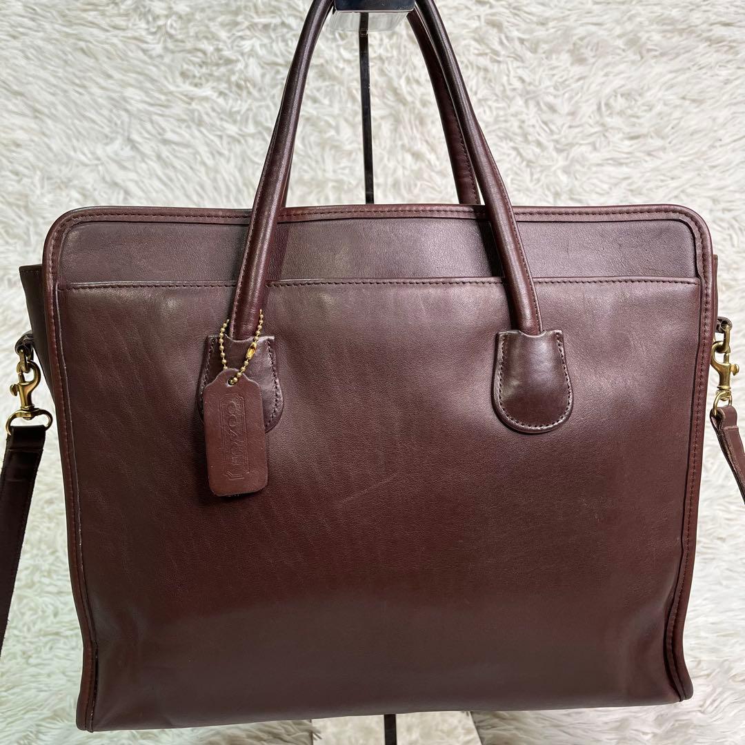 希少✨COACH オールドコーチ 7302 2way ビジネスバッグ ショルダー