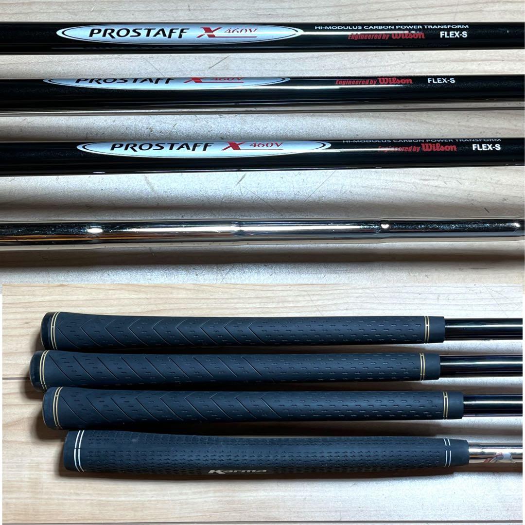 ゴルフクラブ メンズ セット ウィルソン PROSTAFF X460V 11本