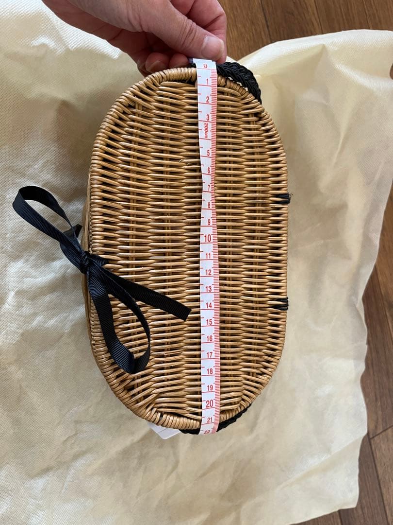 カゴバック　ビリティス　未使用に近い　バスケット