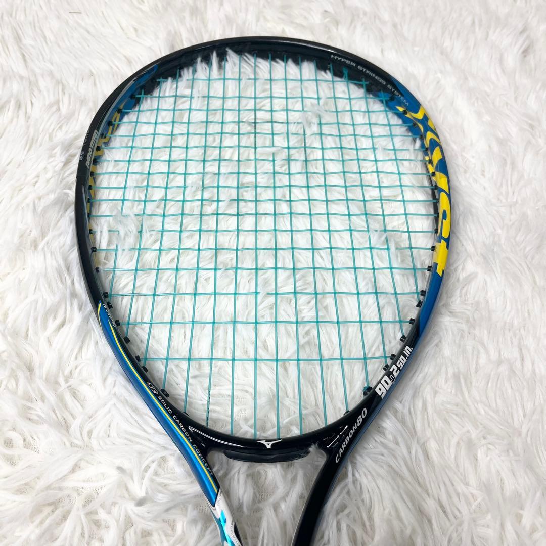 【美品】ミズノ XYST Z1 0U ソフトテニス ラケット MIZUNO
