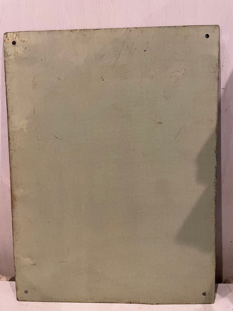 フランスの自転車メーカー「Cycles Aluminium」の古い広告看板です