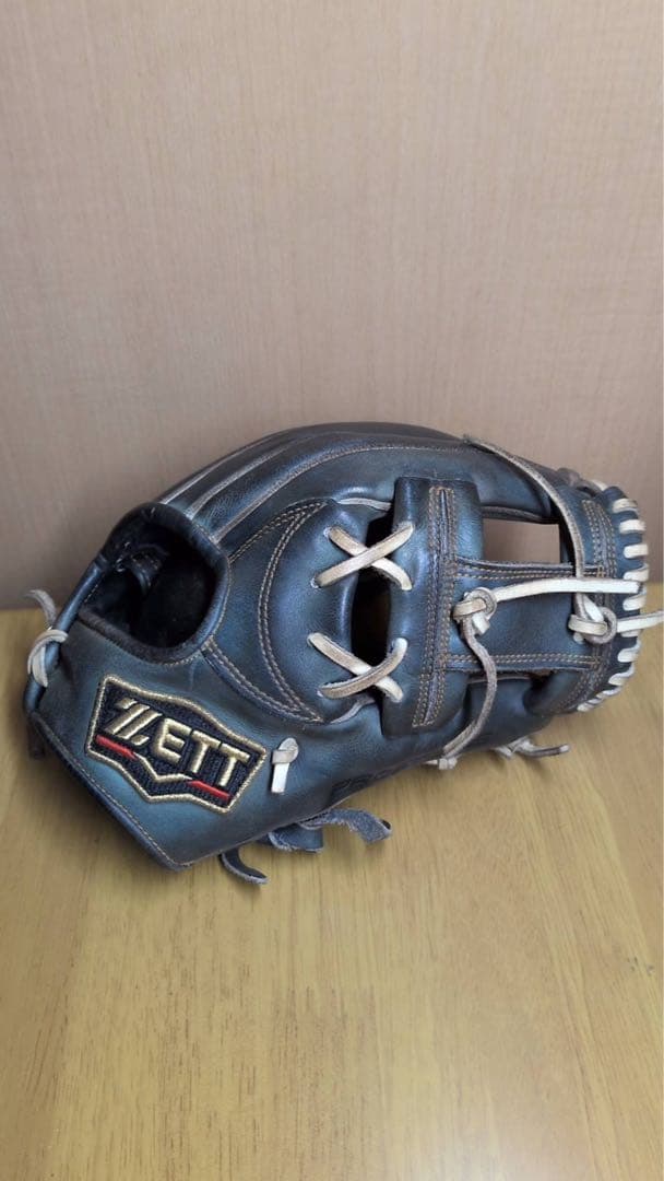 n*n様 ZETT ダークブラウン 硬式グローブ 右投げ用