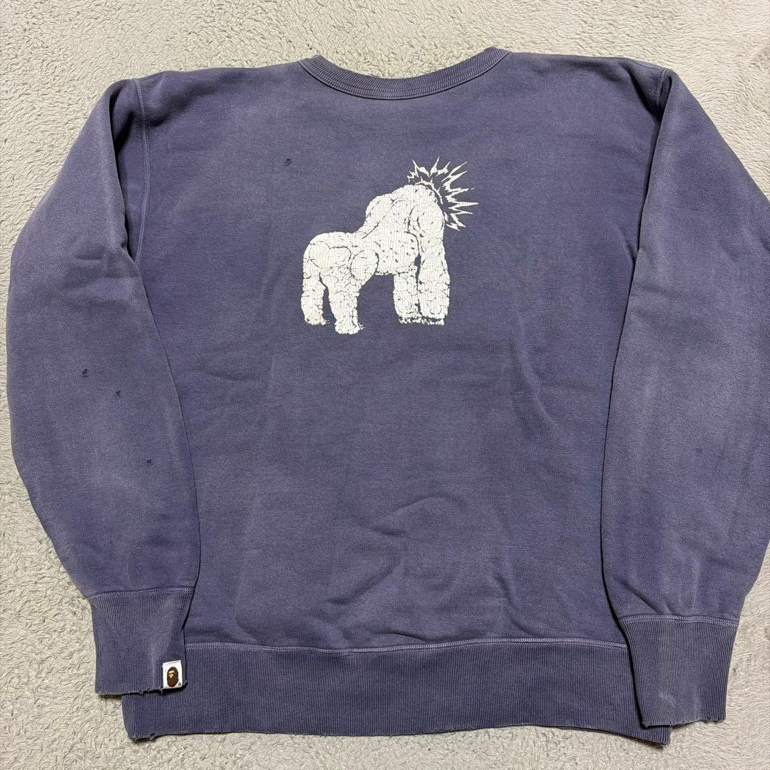 A BATHING APE saint mxxxxxx スウェット　L