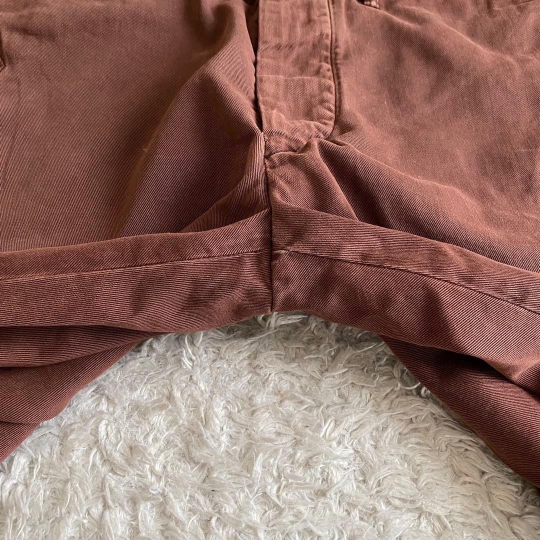 大戦モデル/W32 RRL M-41 ミリタリーパンツ ユニオンチケット 赤茶