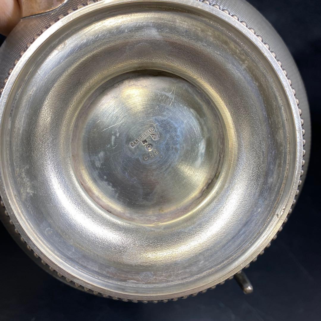 専用カルディヤック極上彫金純銀ミネルヴァホールマークポットセット1830gチコニ