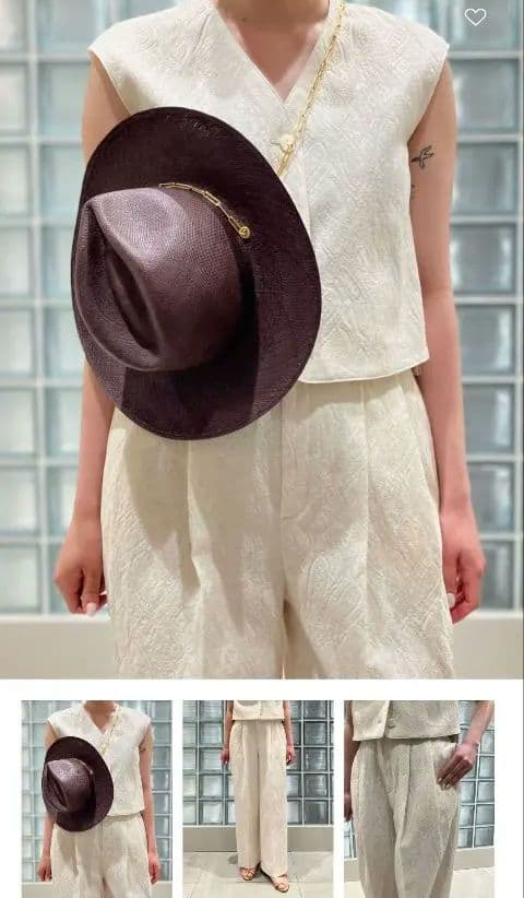 k*中様 Van PALMA for conteLUISA CHAIN ハット