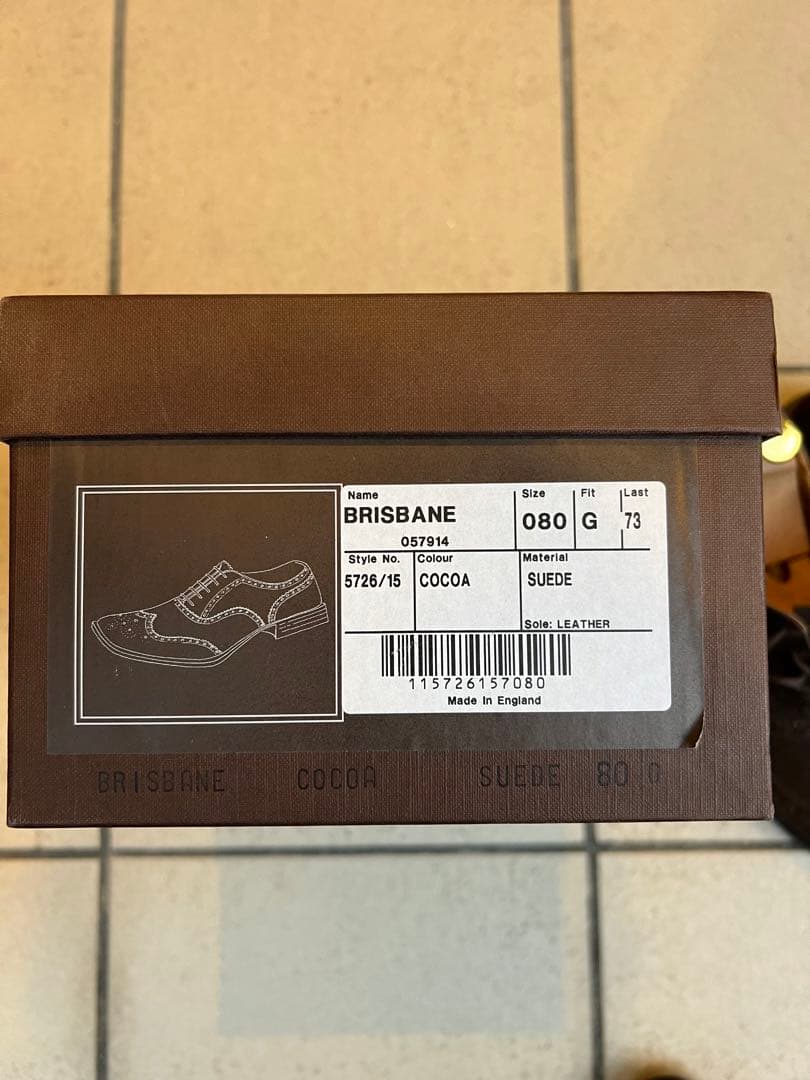 Church's BRISBANE 80Gラスト73