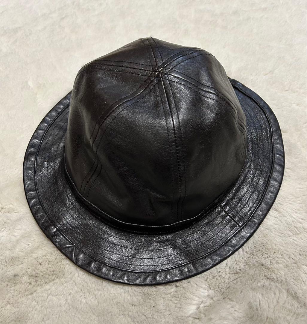 THE REAL McCOY'S/リアルマッコイズ/レザーハット/黒