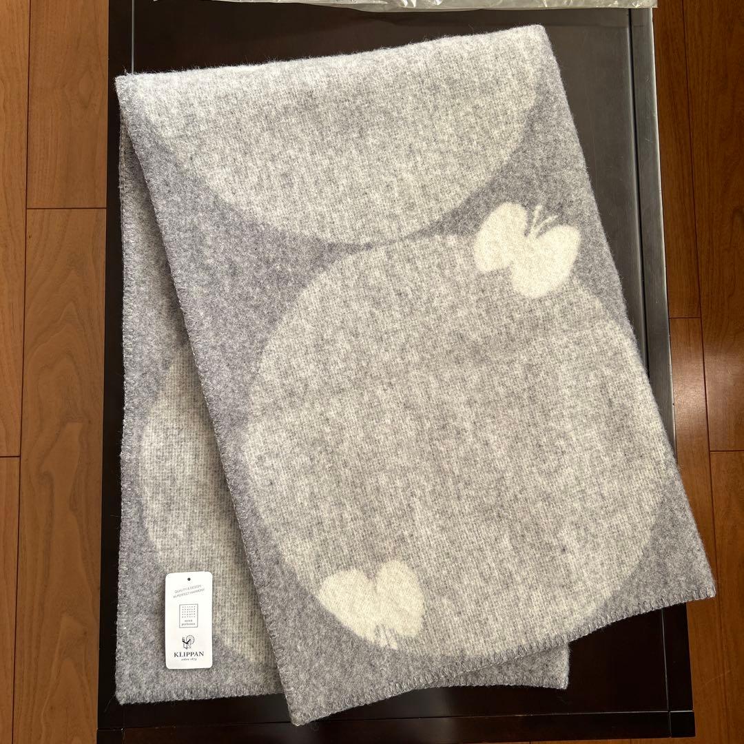 KLIPPAN(クリッパン)ミナペルホネン＊ウールハーフブランケット