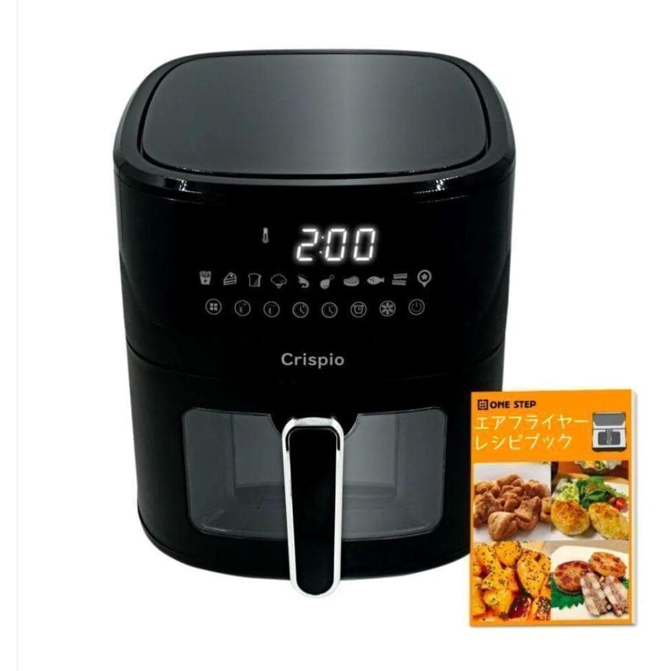 新品 Crispio ノンフライヤー 6.3L エアフライヤー 多機能 大容量