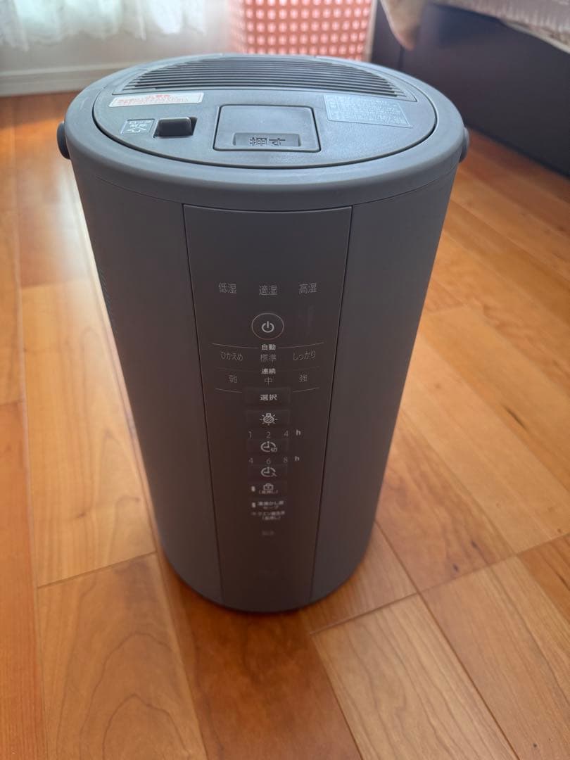 象印 スチーム式加湿器 グレー　EE-DE50 2024年製