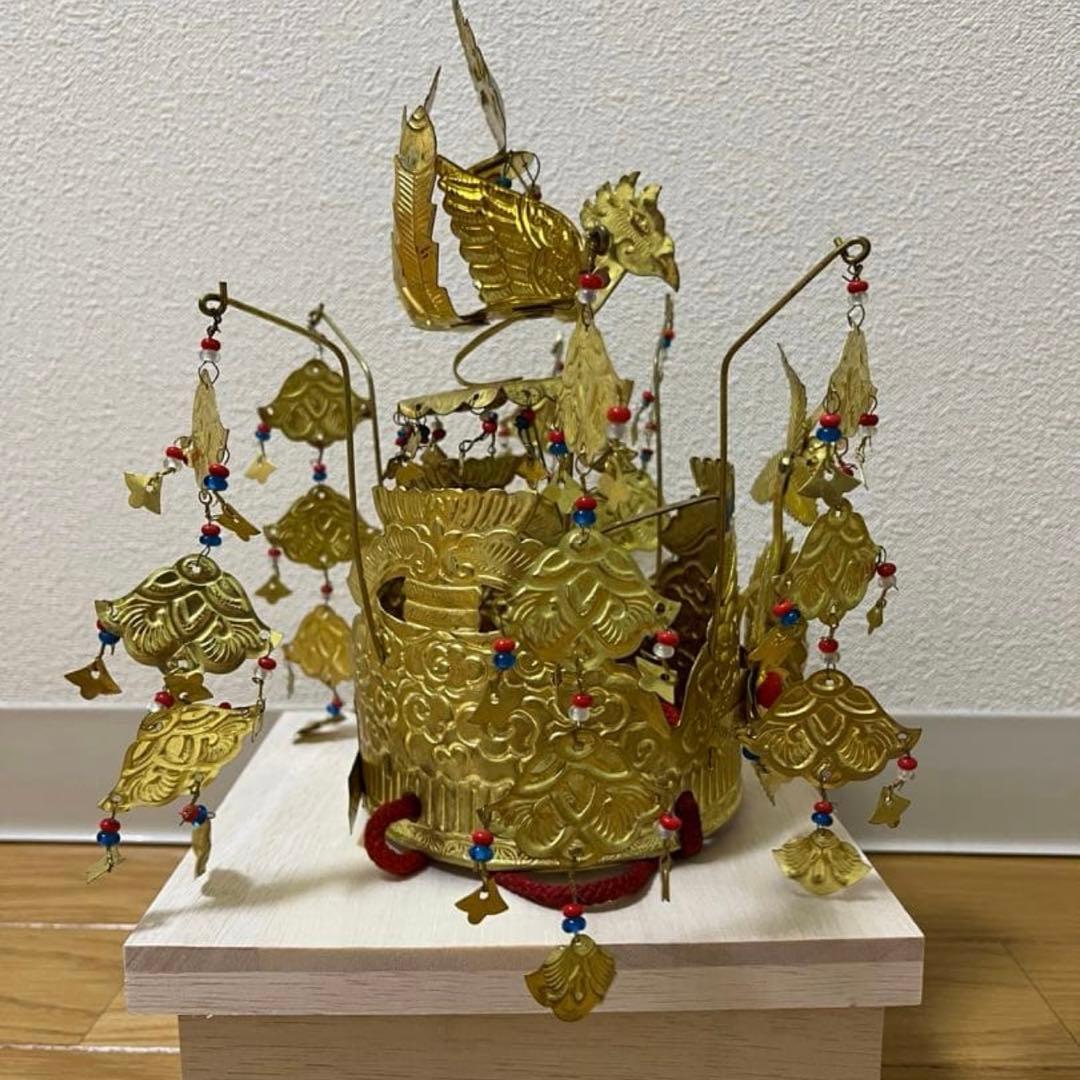 巫女　コスプレ　小道具　装束　天冠　冠　神具巫女舞　能面　日本舞踊　神楽　歌舞伎