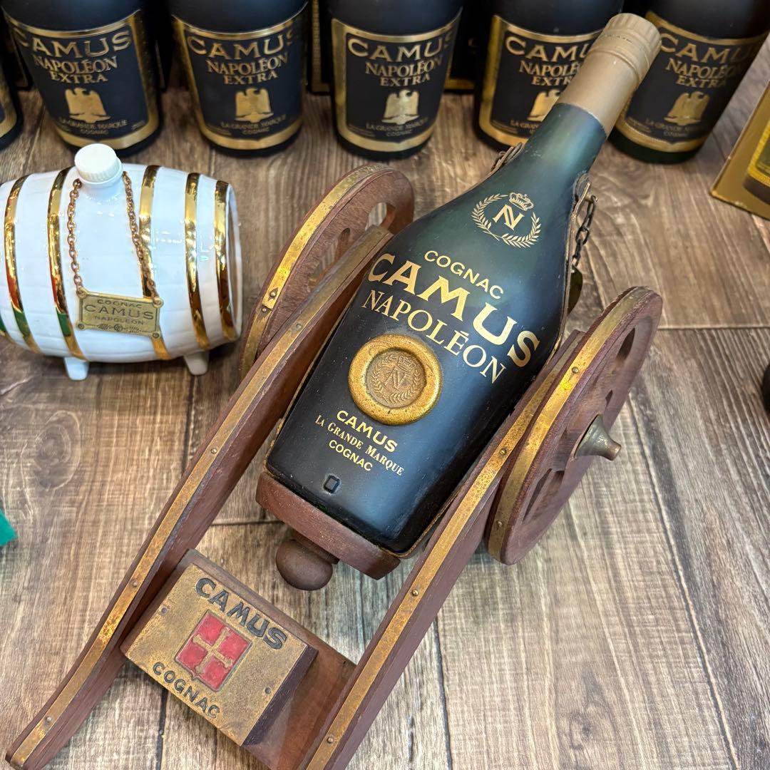 12点まとめ カミュ ブランデー コニャック ナポレオン エクストラ 陶器ボトル