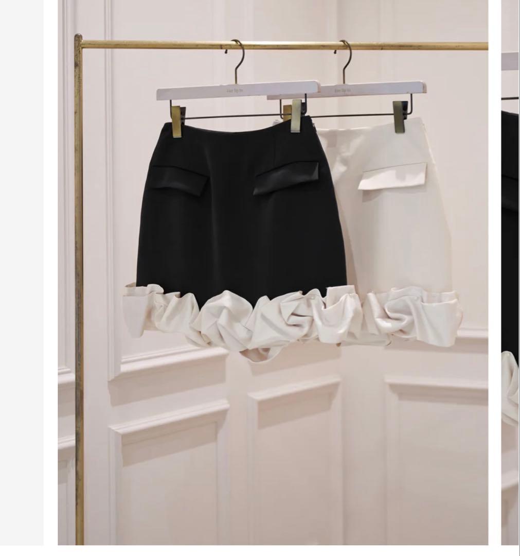 スカート her lip to Volant Mini Skirt