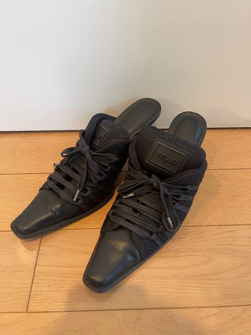 靴 yello sneaker mule L