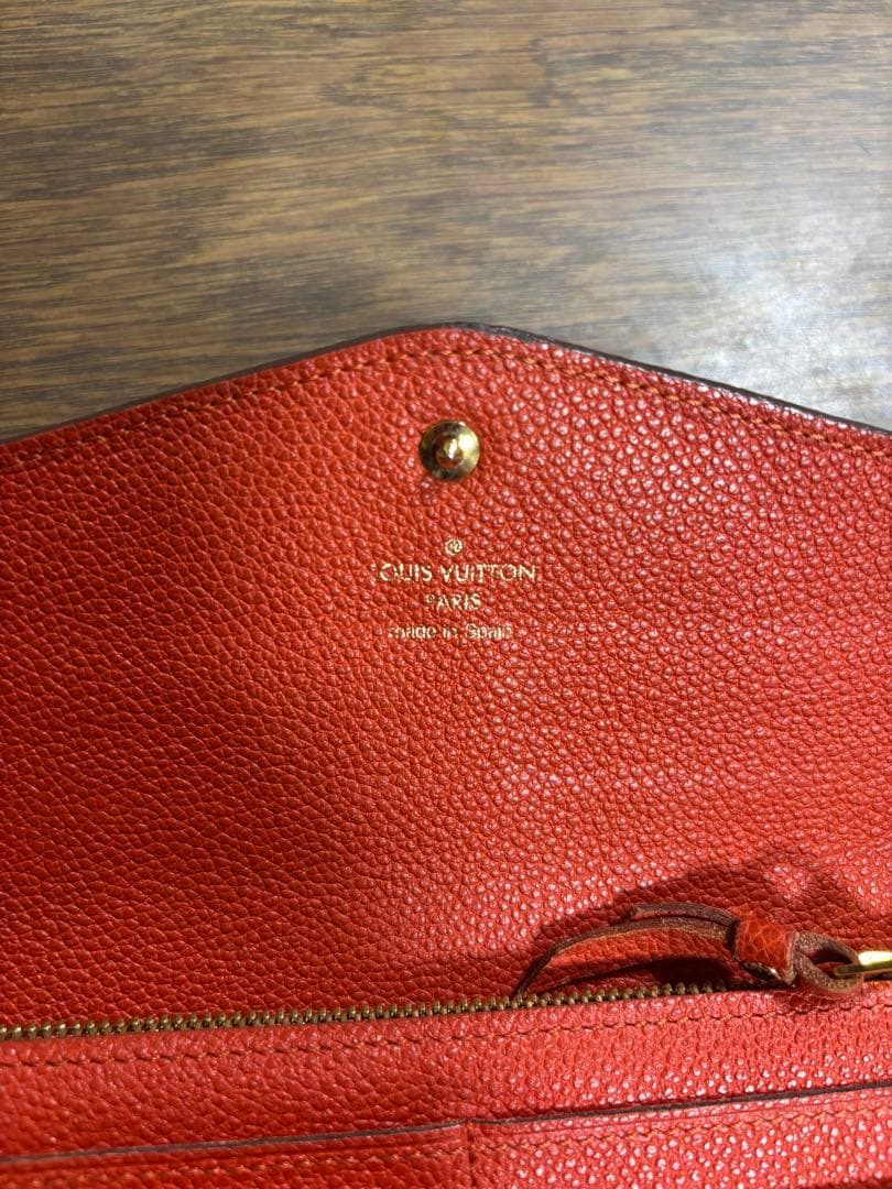 Louis Vuitton オレンジ　ルイヴィトン モノグラム 長財布