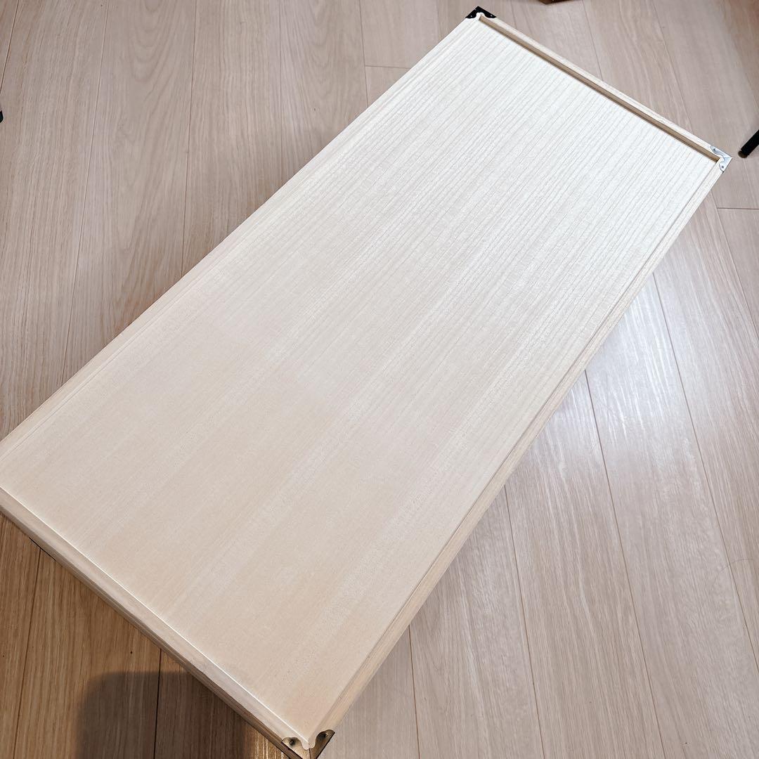 美品★桐の衣装箱　着物・和服・衣装　桐ダンス2段　昭和レトロ