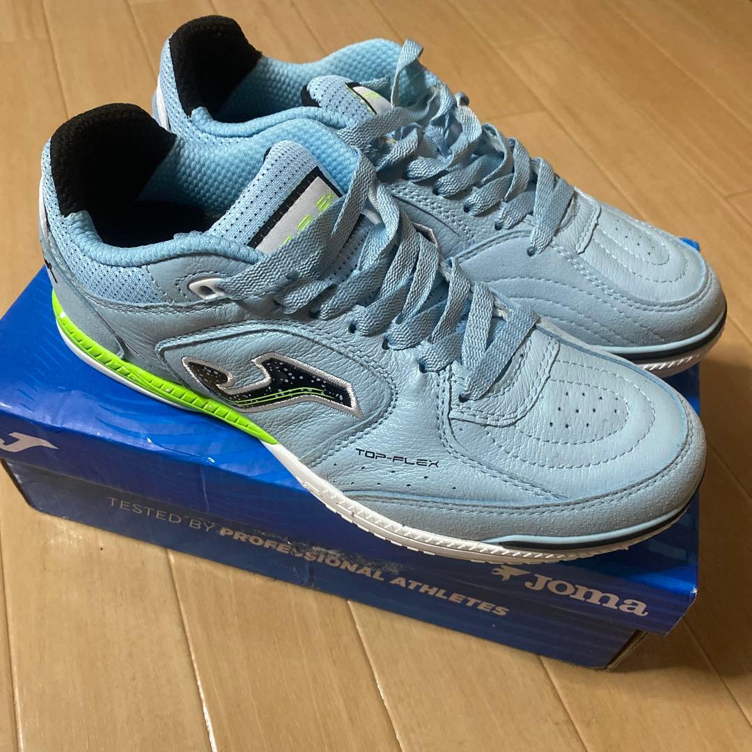 Joma TOP-FLEX フットサルシューズ ライトブルー