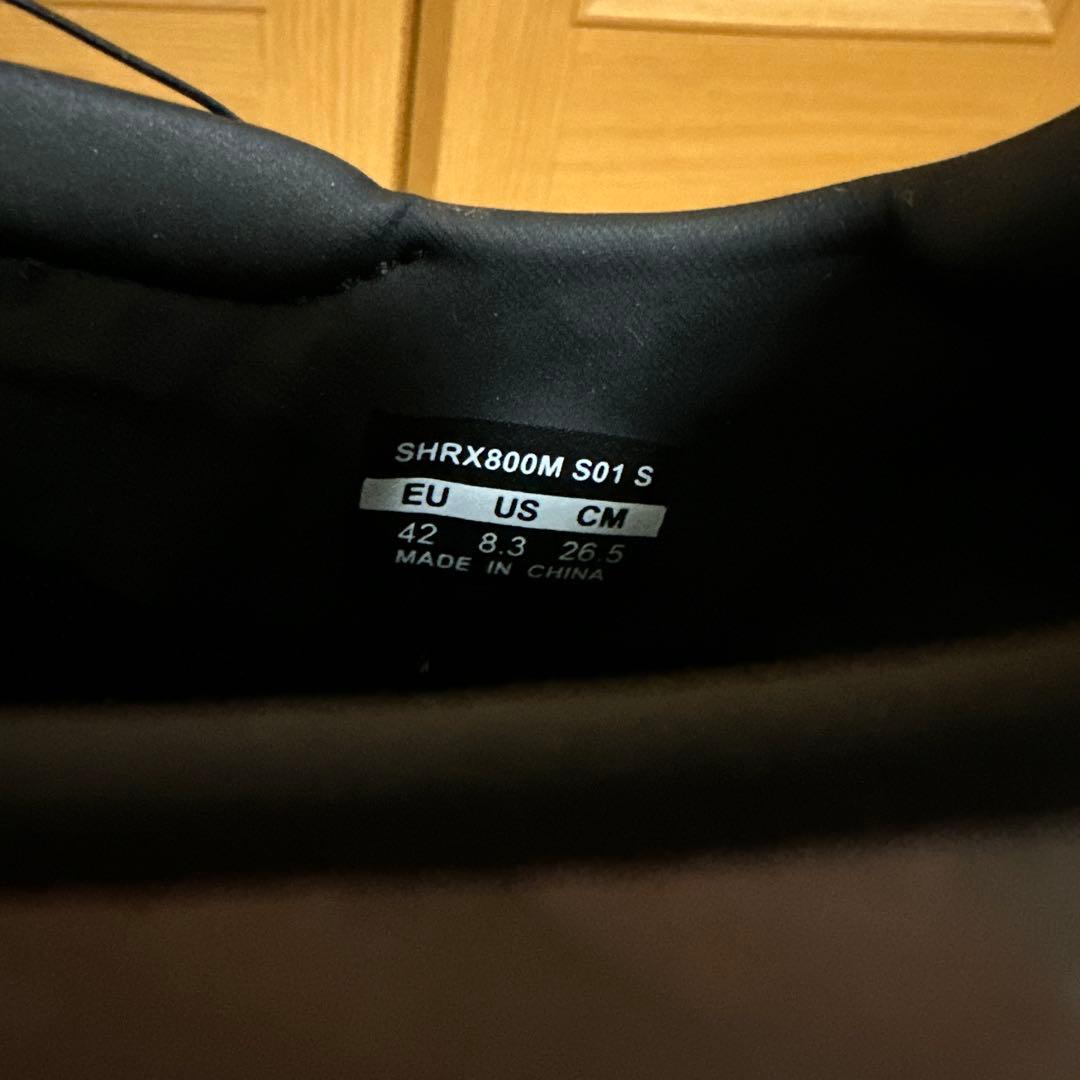 シマノ　SH-RX800 SPD シルバー 42サイズ(26.5cm) グラベル