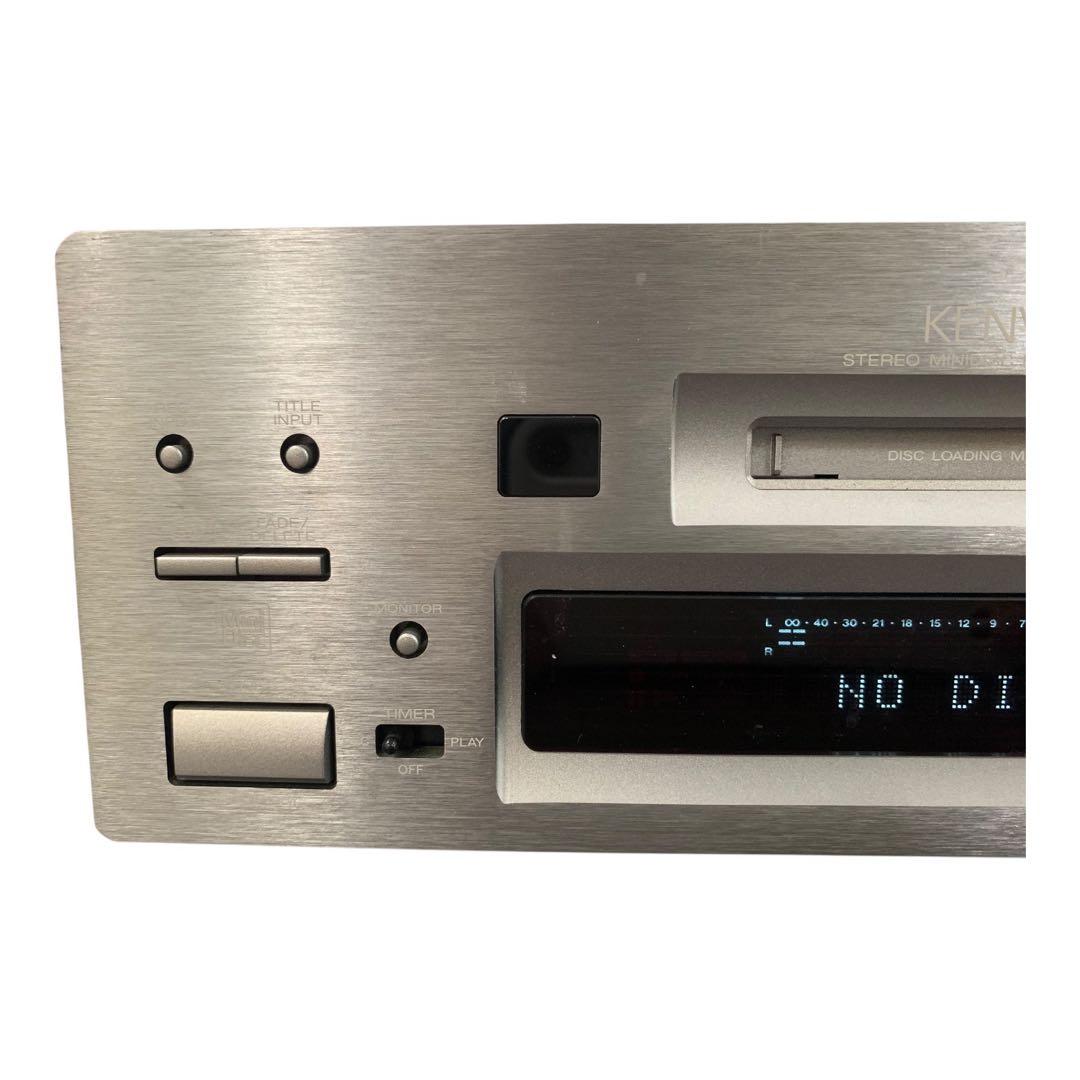 KENWOOD MDデッキ DMF-7003 リモコン付