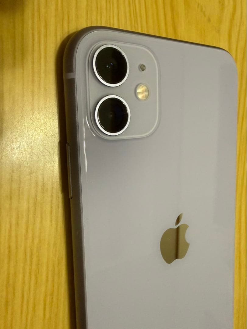 超美品 iPhone11 パープル SIMフリー