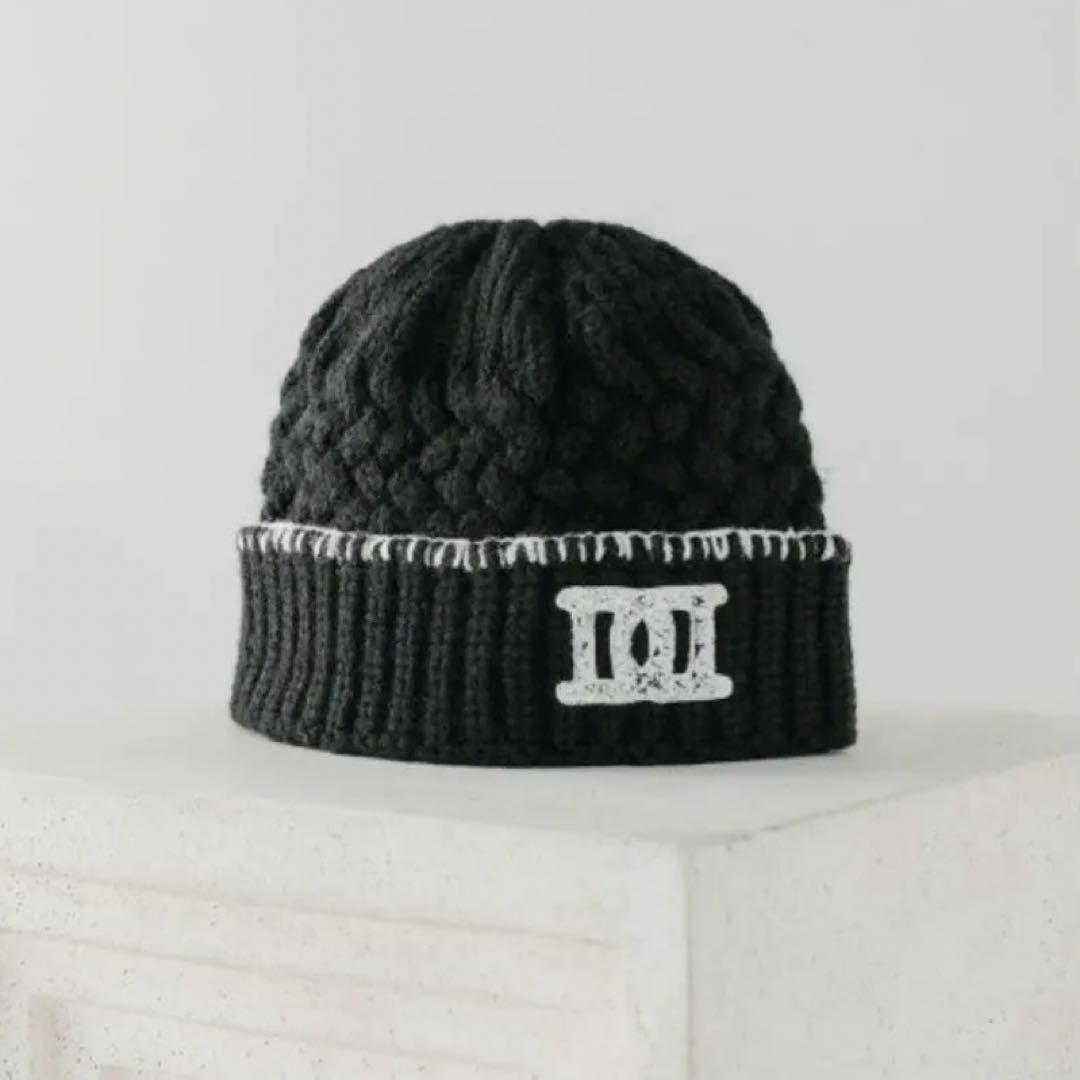 Darich DDロゴバスケットニットビーニー BLK