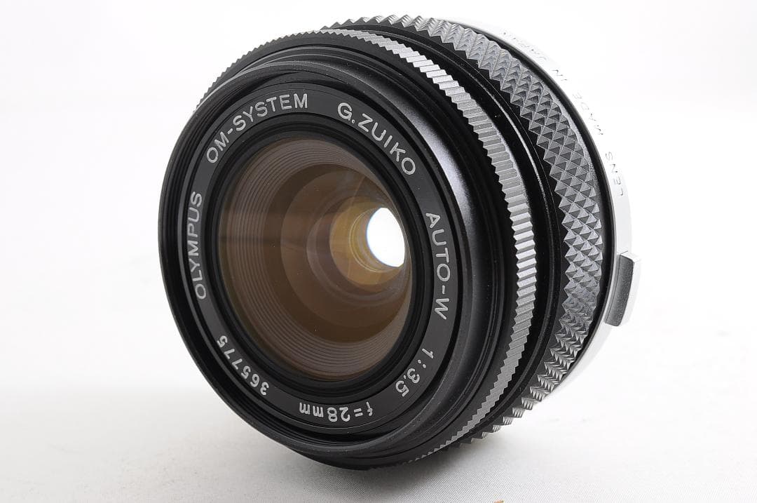 レンズ(単焦点) OLYMPUS G.ZUIKO AUTO-W 28mm F/3.5 @4485