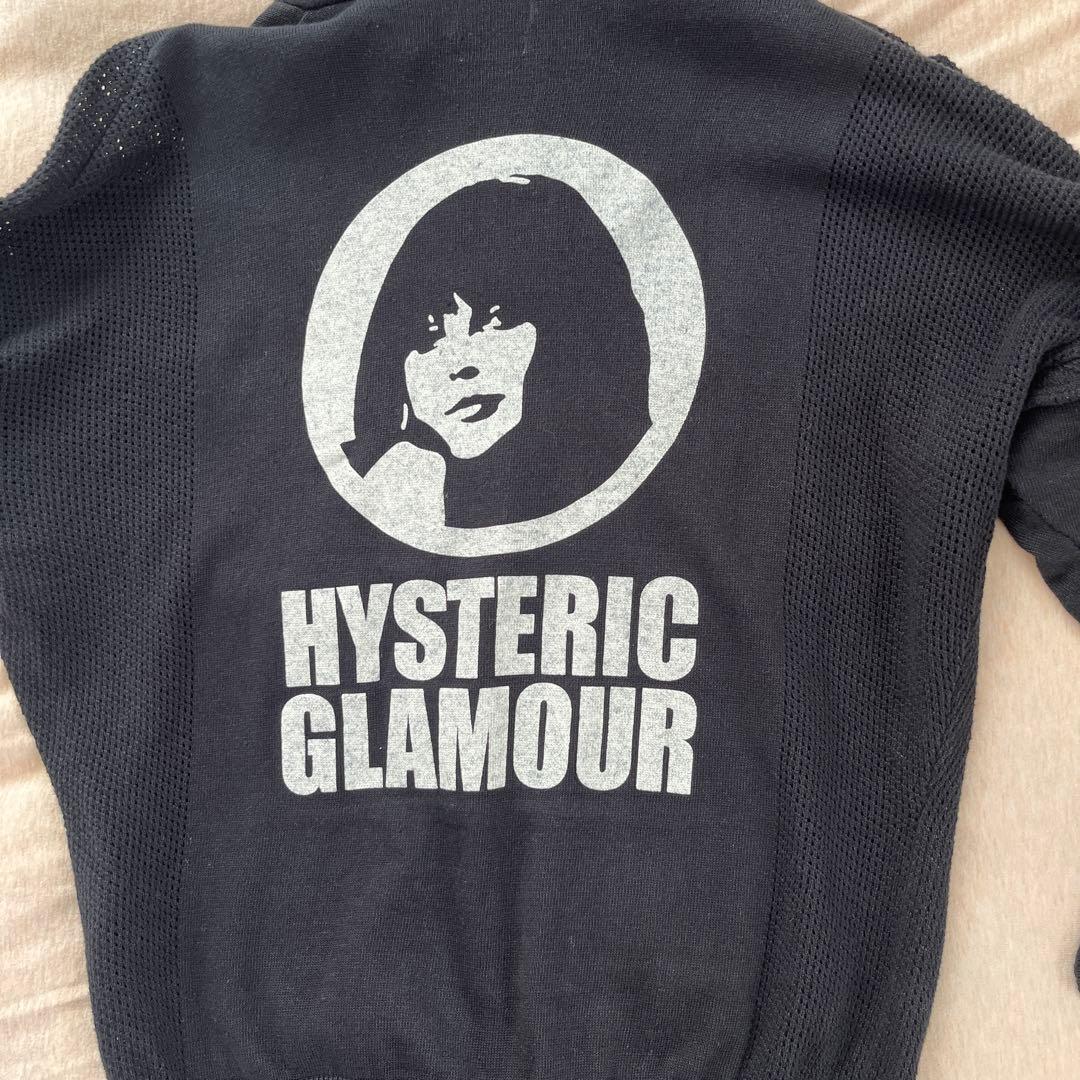 HYSTERIC GLAMOUR ブラック パーカー フリーサイズ