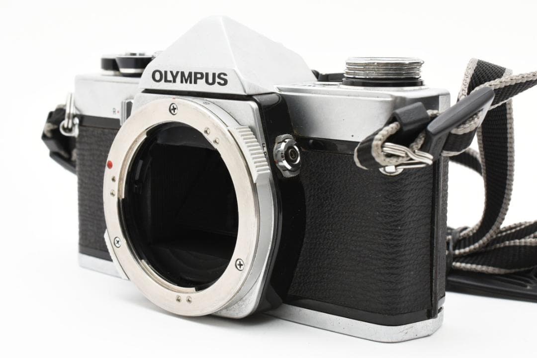 【良品】Olympus OM-1 シルバーボディ 露出計不動 一眼レフ #D07