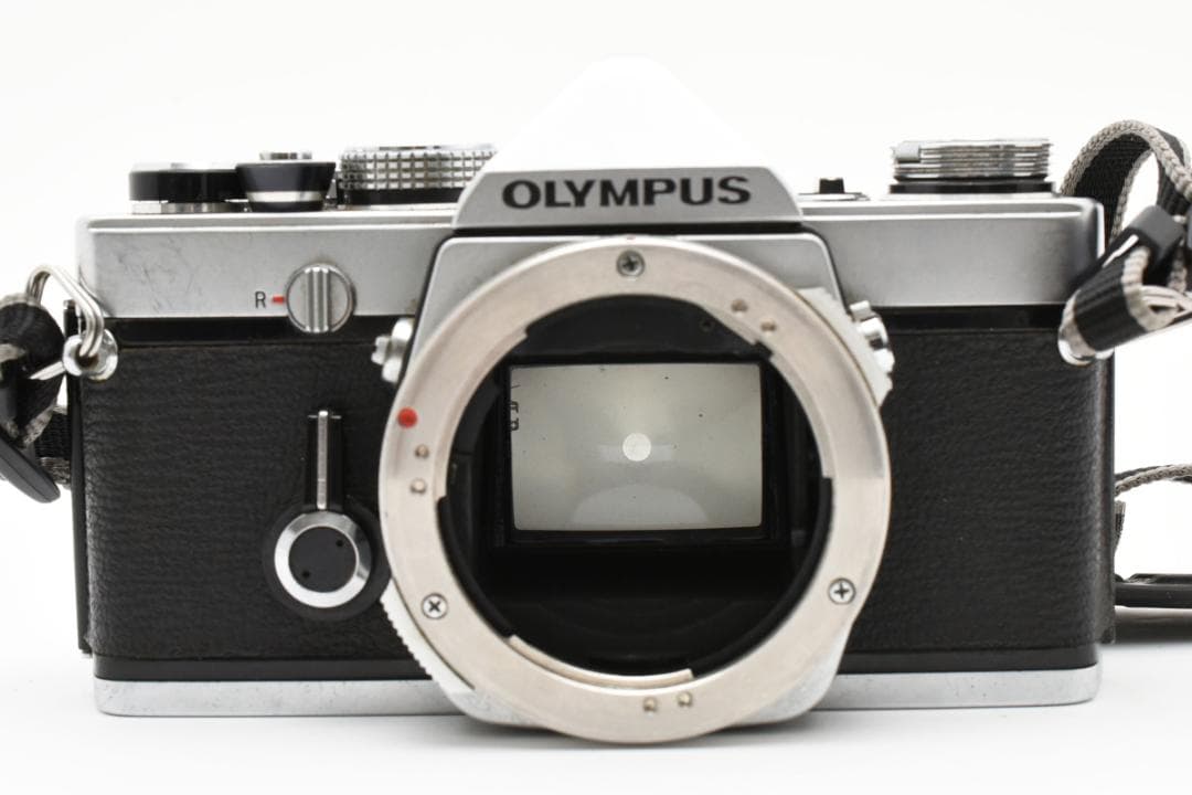 【良品】Olympus OM-1 シルバーボディ 露出計不動 一眼レフ #D07