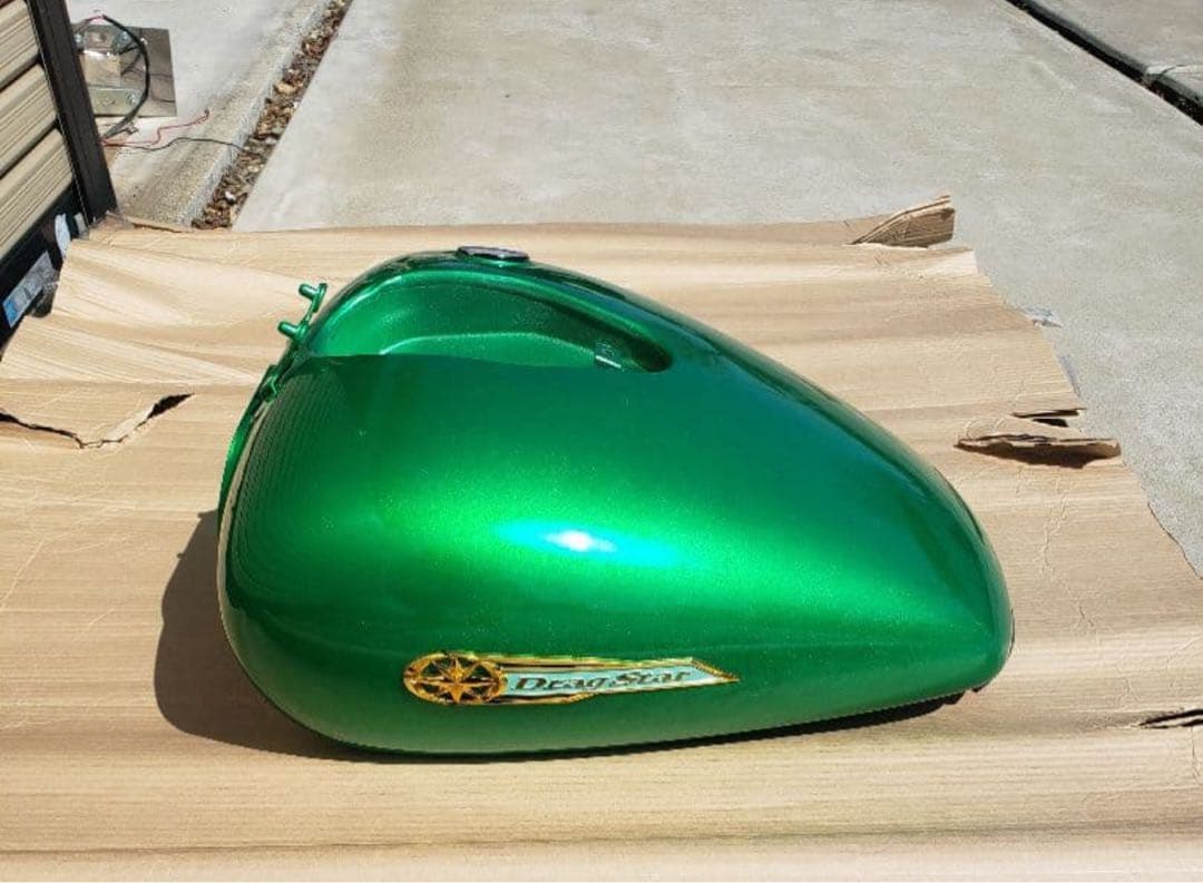 ドラッグスター400スタンダード！アメリカンドラッカーズ！ストリームフェンダー！