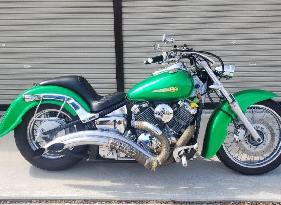 ドラッグスター400スタンダード！アメリカンドラッカーズ！ストリームフェンダー！