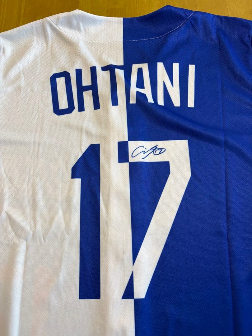 nictacMLBドジャース 大谷翔平　サインプリント (非売品)