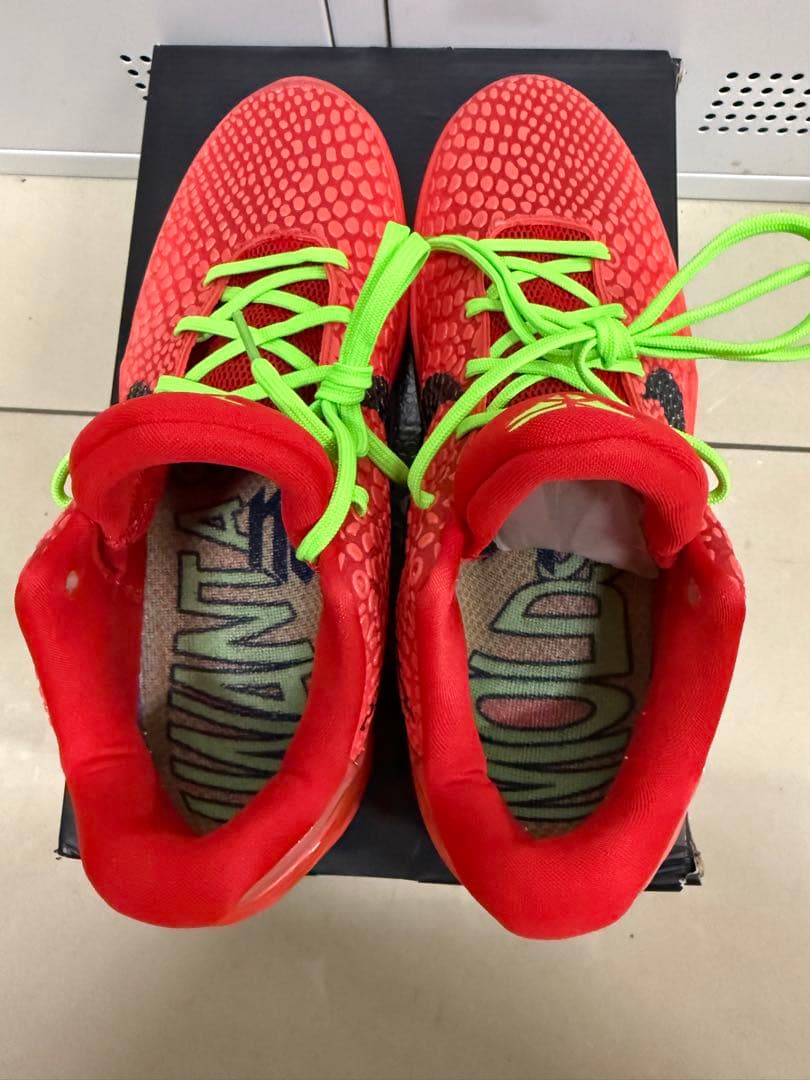 シューズ(男性用) Nike Kobe 6 Protro \"Reverse Grinch\"