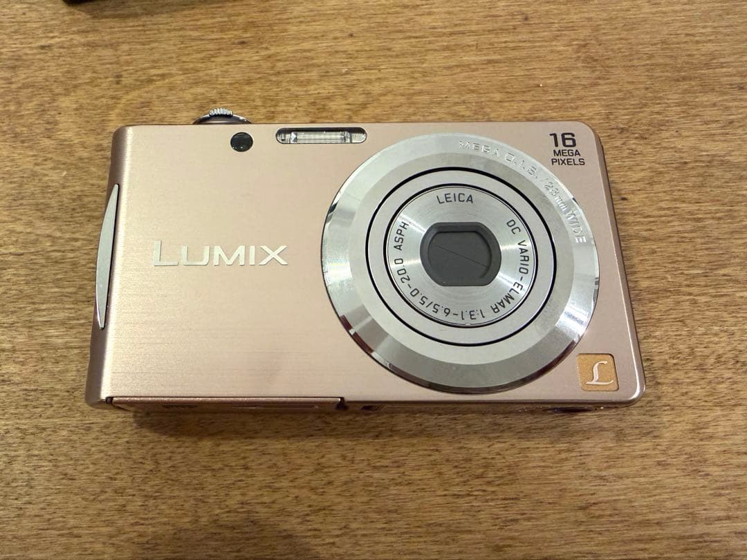 パナソニック デジカメ LUMIX FH5 ピンクゴールド DMC-FH5-N