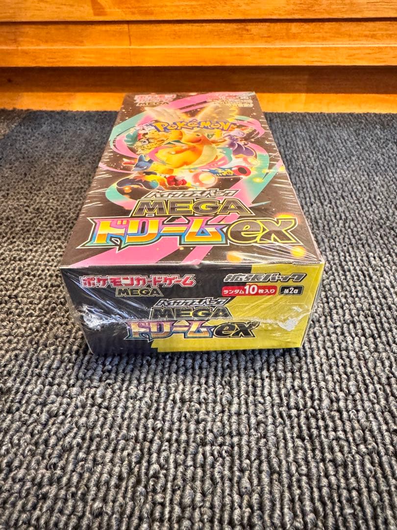 ポケモンカードゲーム MEGA ドリームEX シュリンク付き　1BOX