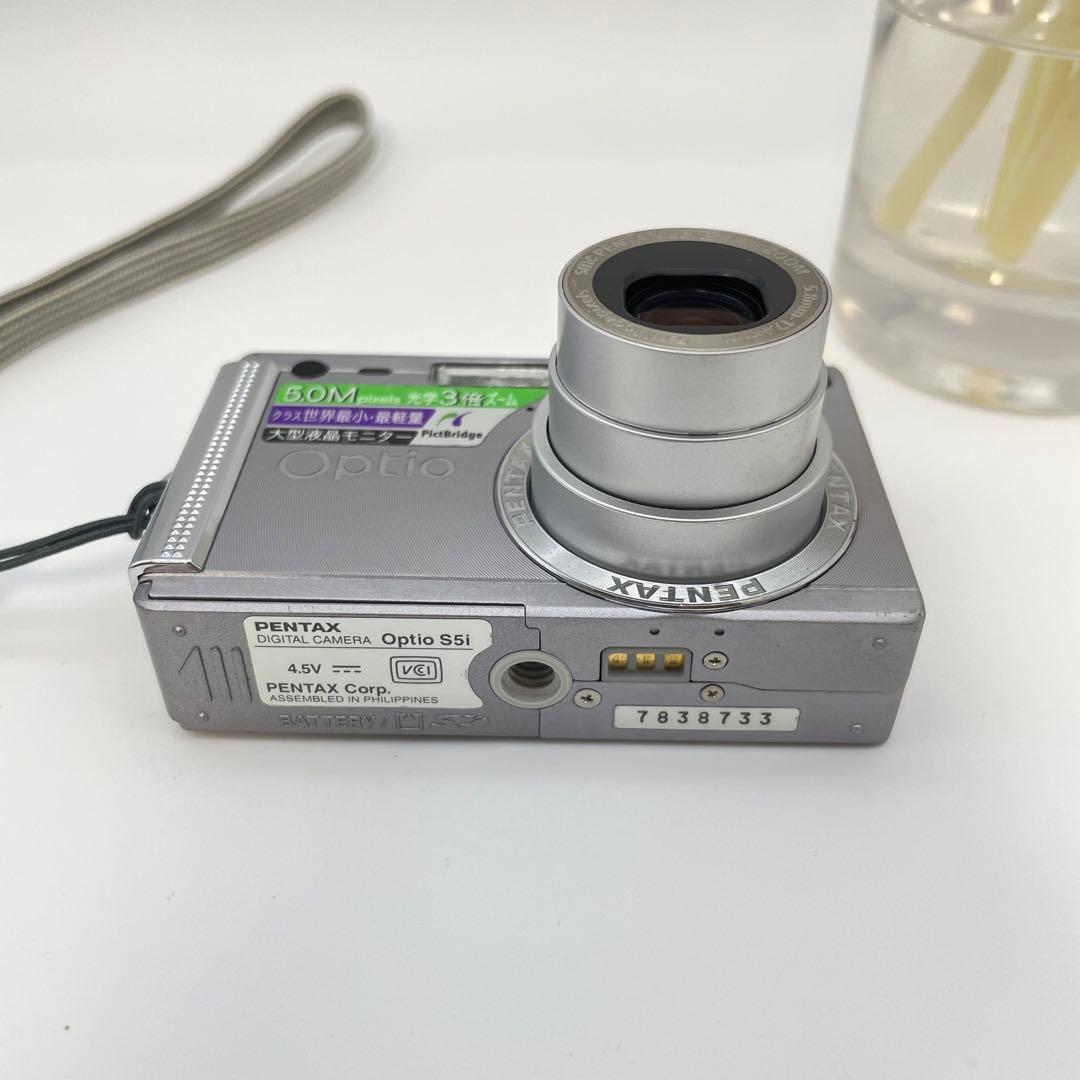 スマホ転送OK✨PENTAX Optio s5i✨動作確認済 可愛すぎるコンデジ