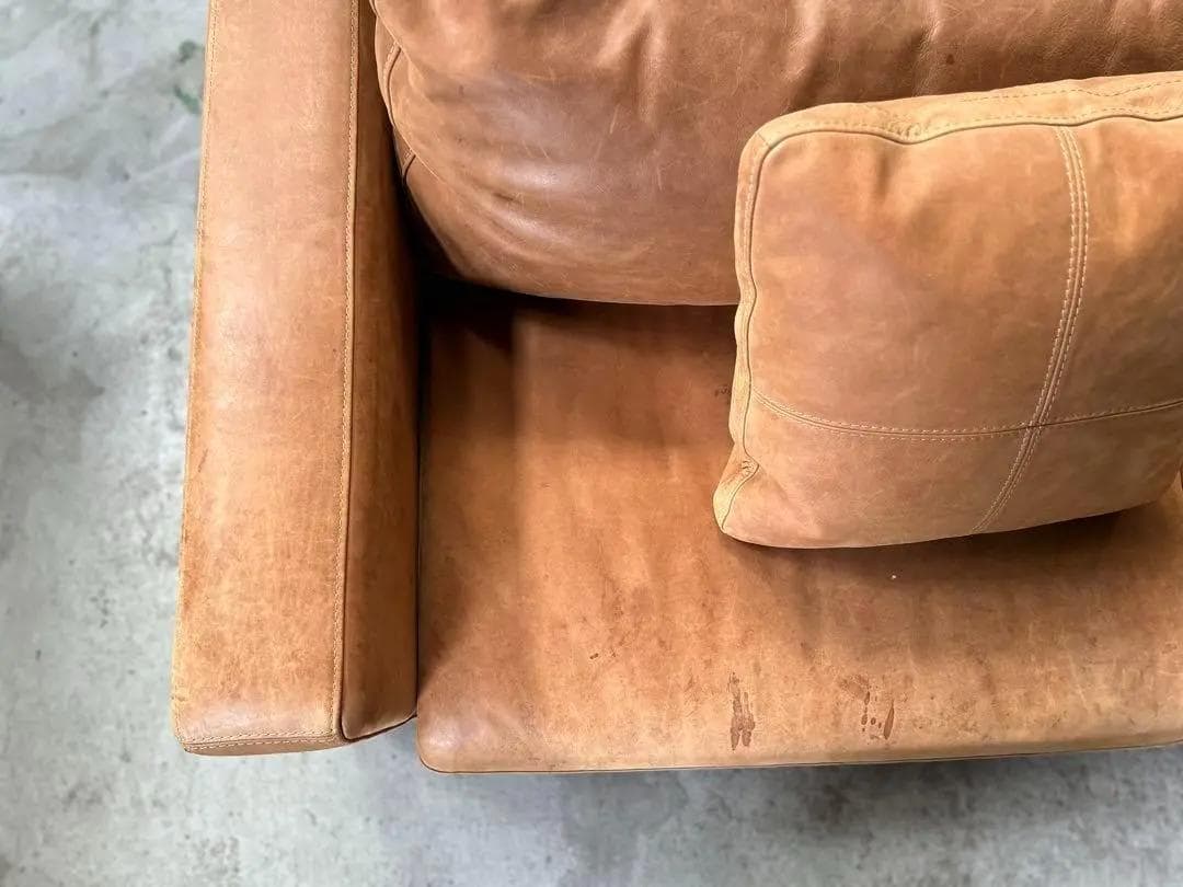 SQUARE FURNITURE / スクエアファニチャー　レザーソファ