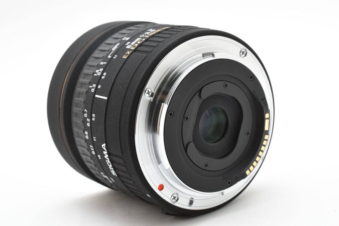 シグマ SIGMA EX 8mm F3.5 DG FISHEYE キヤノン