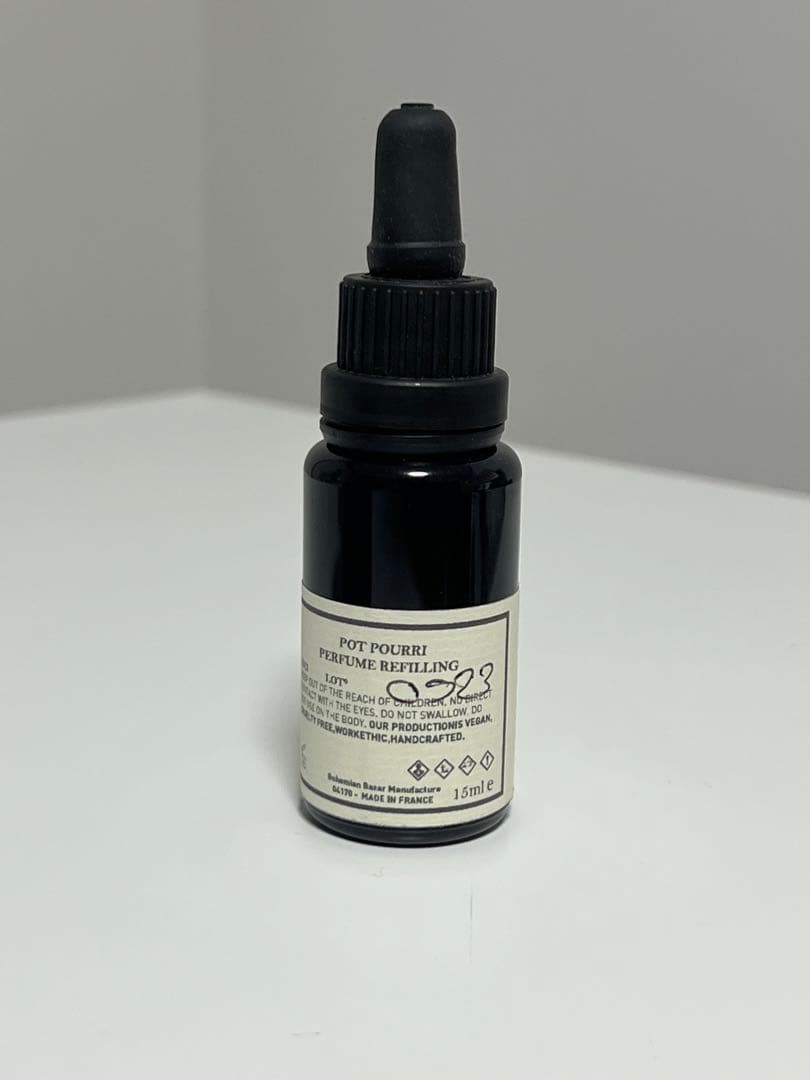 【美品】【MADetLEN】ポットポプリ 天然石ブルー（ミニサイズ）