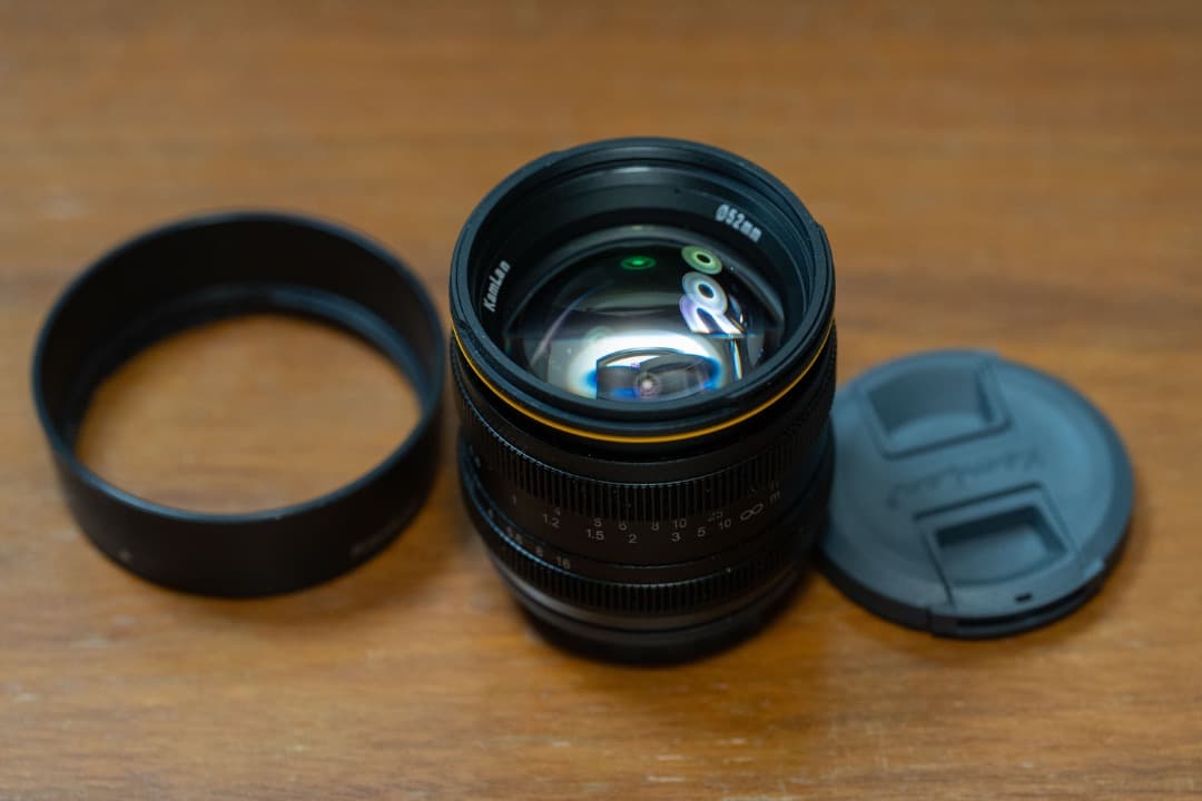 KAMLAN 50mm F1.1マイクロフォーサーズマウント用