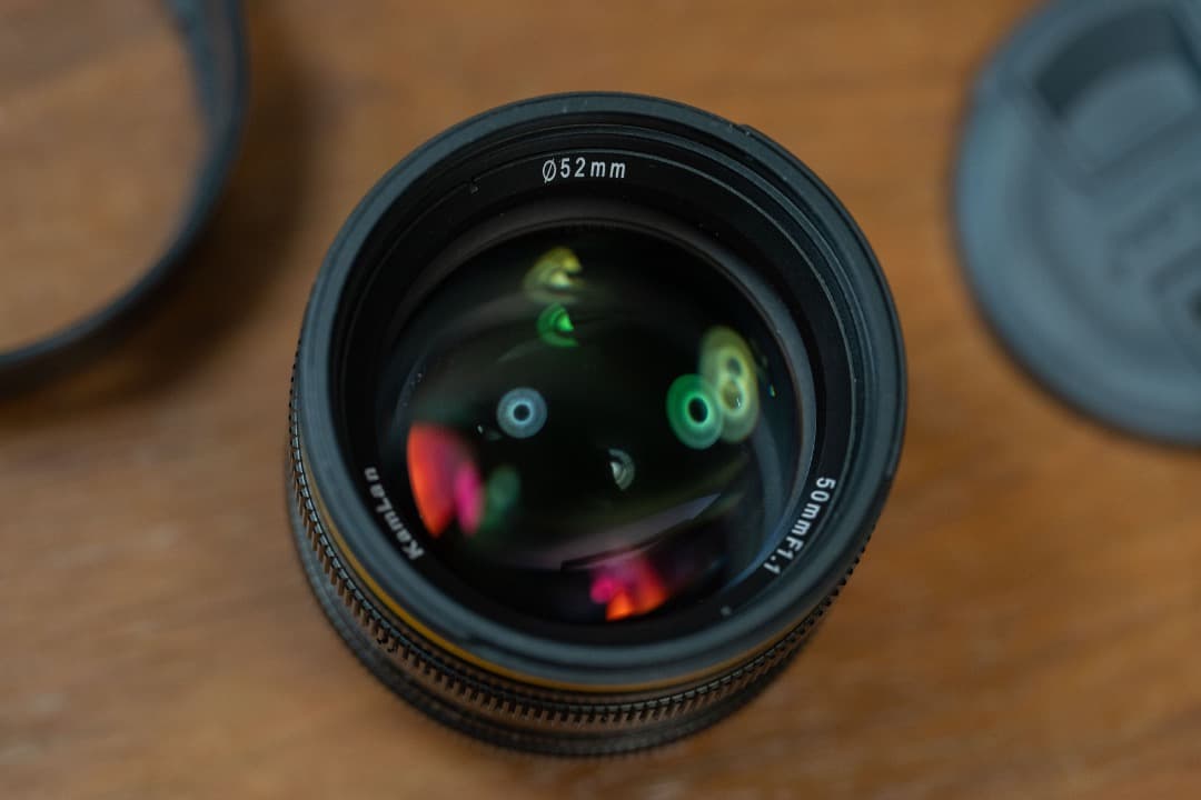 KAMLAN 50mm F1.1マイクロフォーサーズマウント用