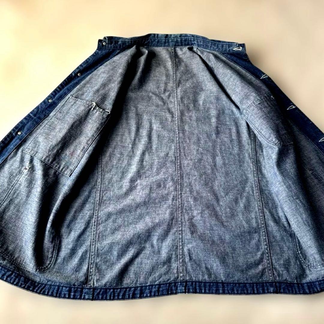 Sanforizedサンフォライズド　カバーオール　ビンテージ　インディゴ