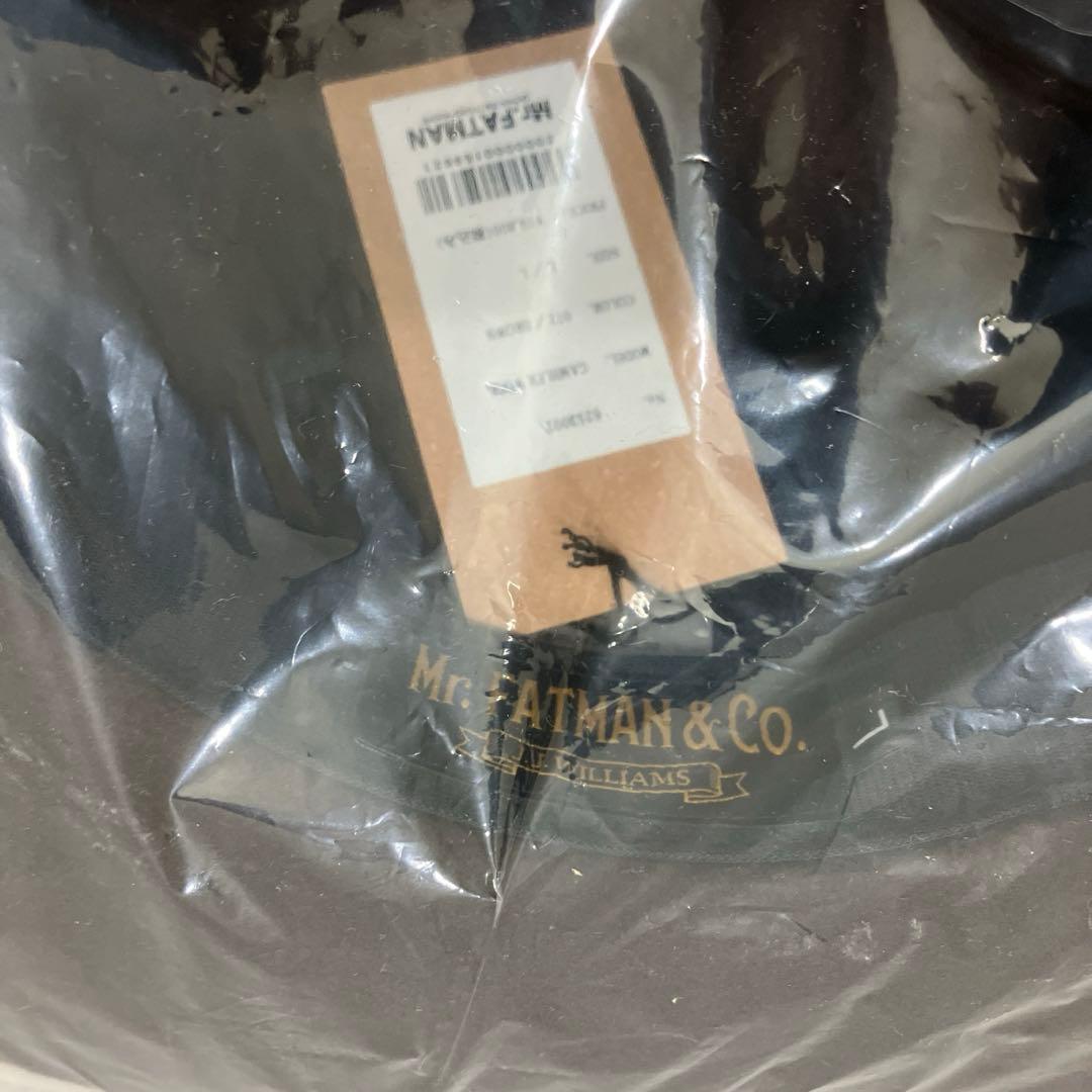 新品 未開封 Mr.FATMAN ウールハット GAMBLER WOOL 日本製