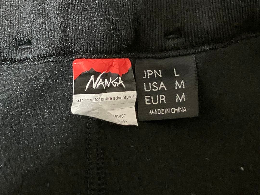 ナンガ ポーラテックフリース セットアップ ブラック
