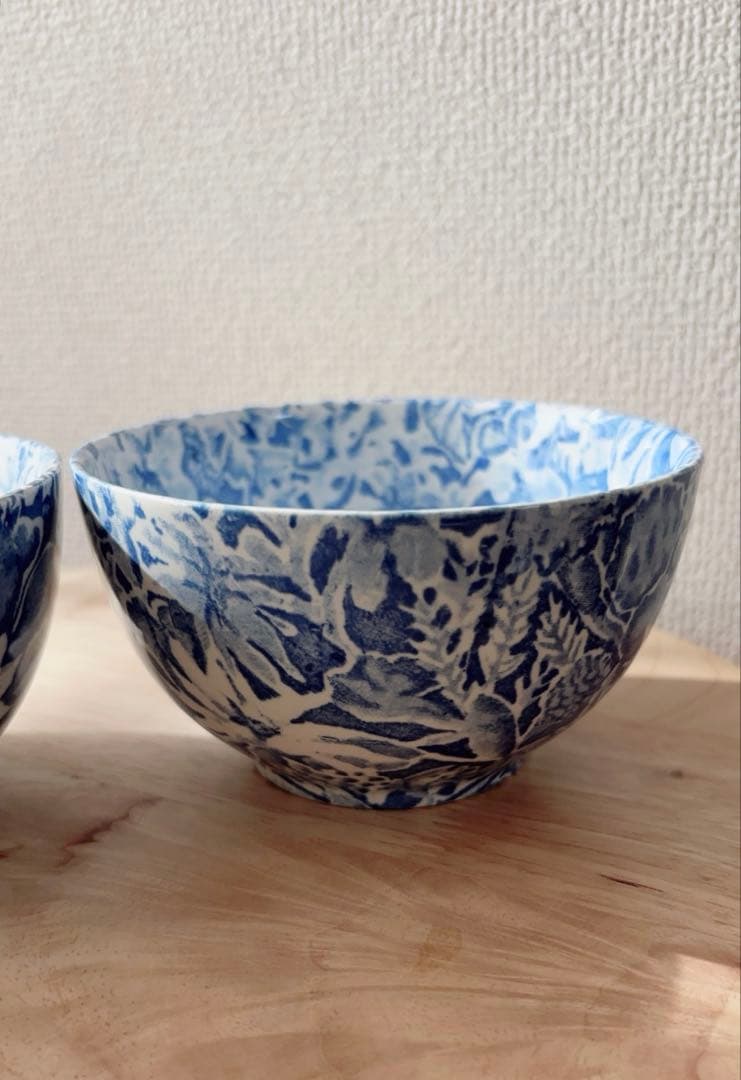 ヴィンテージBurleigh Scilla バーレイシラーカフェオレボウル2つ