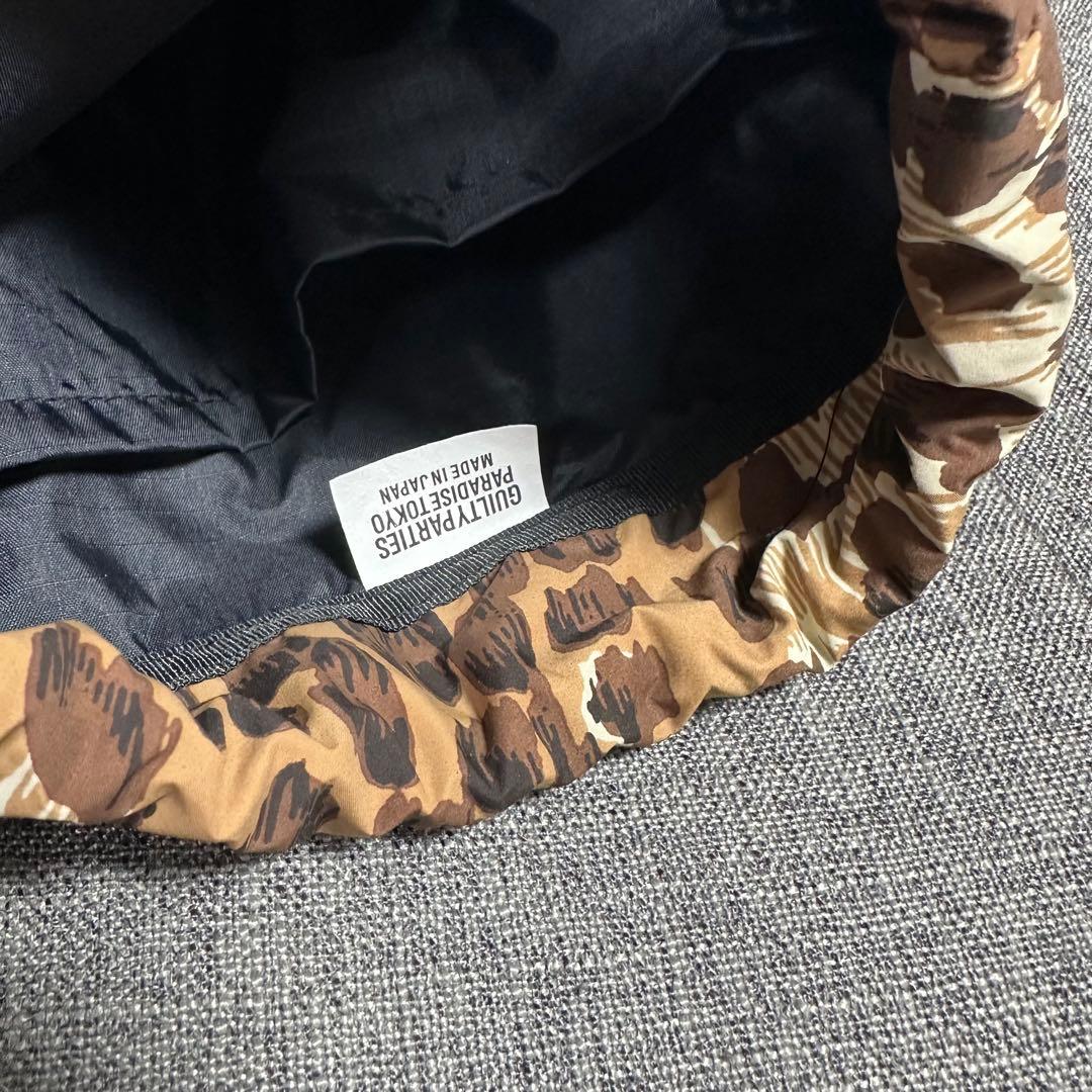 バッグ WACKOMARIA 25fw LEOPARD DRAWSTRING BAG 1