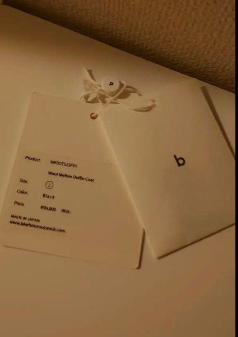 ジャケット・アウター blurhmsROOTSTOCK Wool Melton Duffle Coat