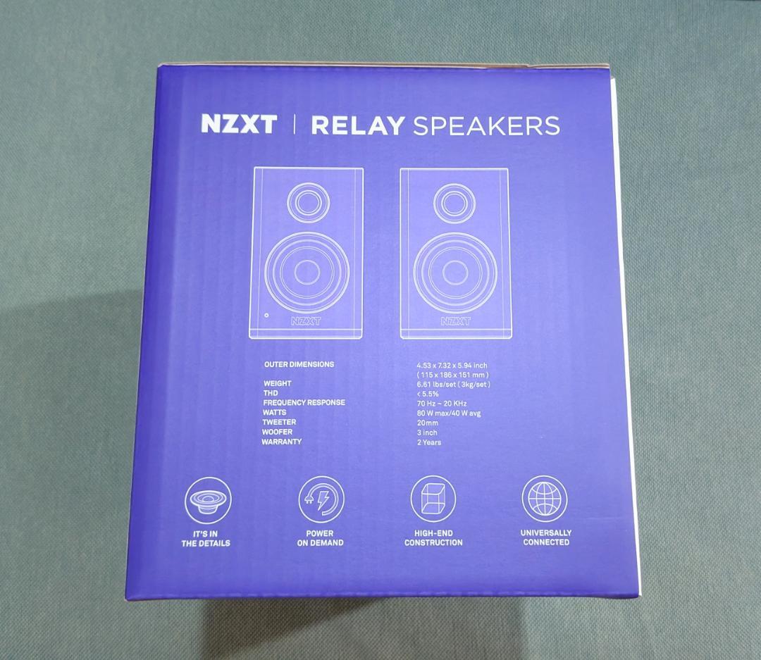 新品未開封　NZXT Relay Speakers
