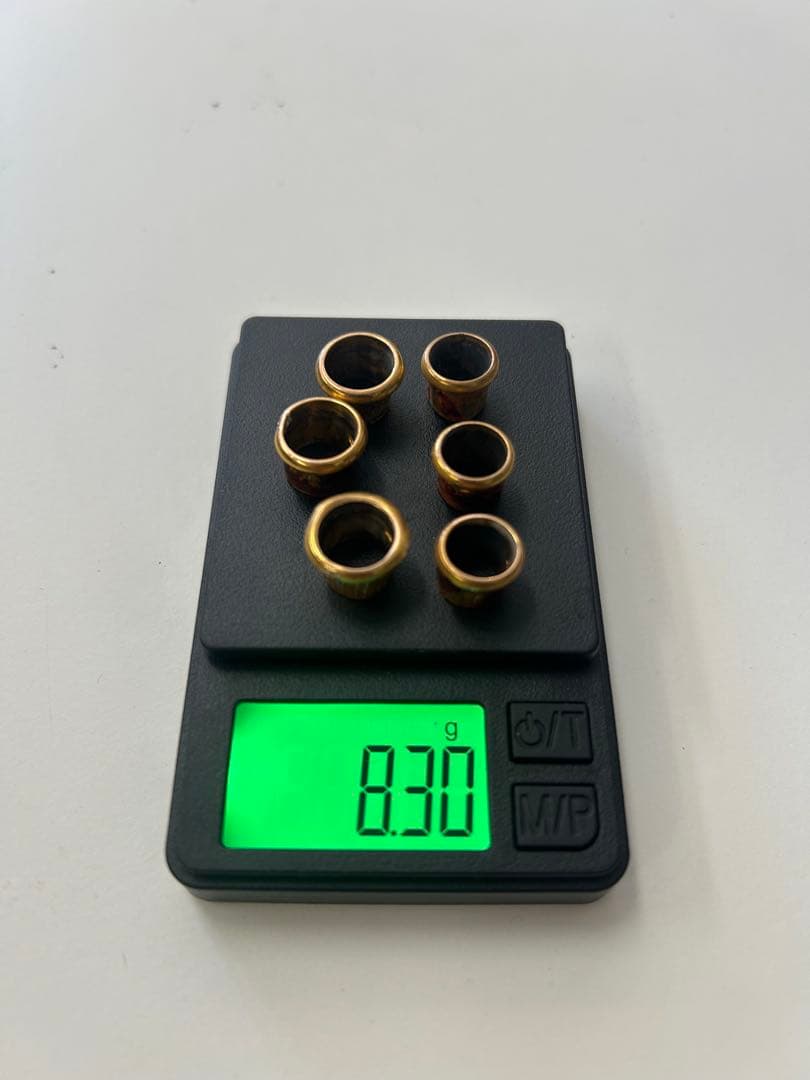 ピ*ス様 福林　k9刻印あり　金細　紅木